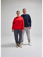 B&C ID.222 Crew Unisex mikina 01.I222 dark grey