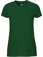 O Dámské tričko z bio bavlny bottle green model 22505656 - Neutral O Dámské tričko z bio bavlny bottle green model 22505656 - Neutral
