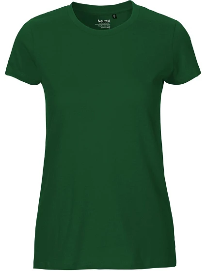 Neutral O 81001 Dámské tričko z bio bavlny 77.8101 bottle green Neutral O 81001 Dámské tričko z bio bavlny 77.8101 bottle green