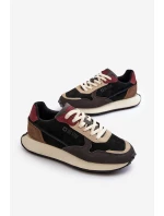 Pánské tenisky s pamětí Memory Foam System Big Star NN174357 Černé Pánské tenisky s pamětí Memory Foam System Big Star NN174357 Černé