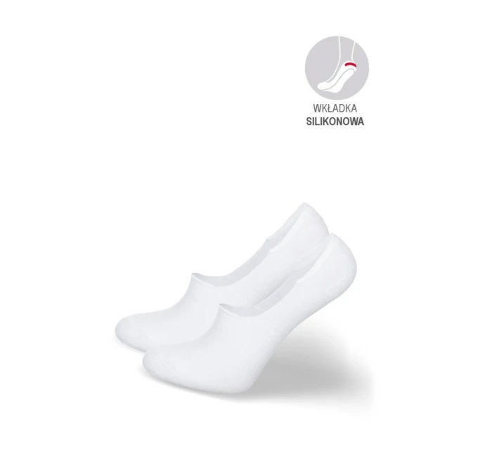 Dámské ponožky model 21702930 bambusové bílé - Milena