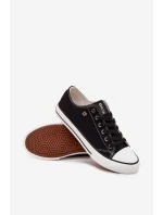Pánské Nízké Textilní Tenisky Big Star DD174504 Černé