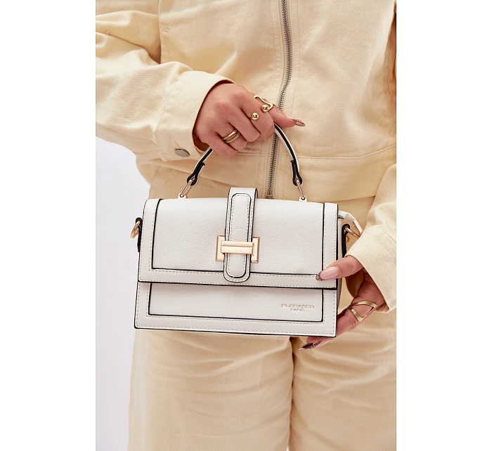 Bílá poštovní taška Nelsera