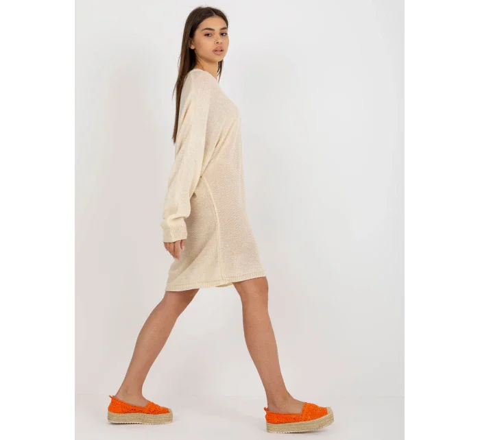 Dámský svetr BA SW C1001.57P světle béžová - FPrice