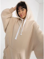 Dámská mikina EM BL model 18116315 béžová - FPrice Dámská mikina EM BL model 18116315 béžová - FPrice