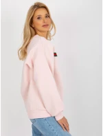 Dámská mikina EM BL 760.01 světle růžová - FPrice