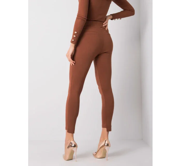 Tepláky RV DR 6002.14X tmavě hnědá