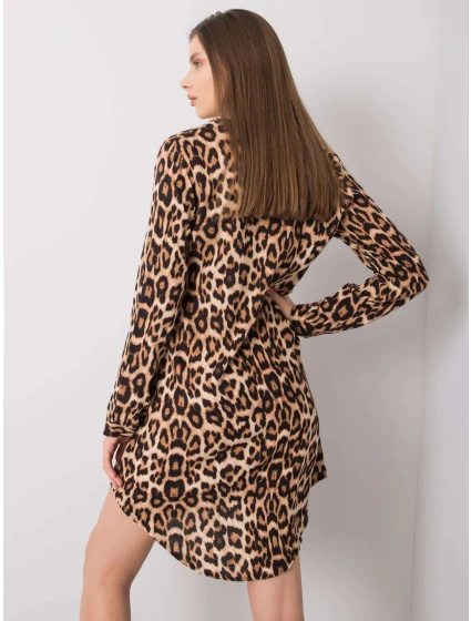 Šaty TO SK 1103 10.08P hnědá