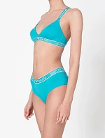 Podprsenka bez kostice 163567 0P317 00383 modrá - Emporio Armani