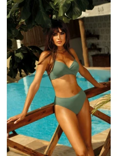 Dámské dvoudílné plavky 2561/4 Khaki zelená - Lorin