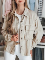 Dámská přechodná bunda v jedné velikosti v cappuccino Dstreet model 21986538 - FashionStreet Dámská přechodná bunda v jedné velikosti v cappuccino Dstreet model 21986538 - FashionStreet