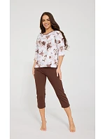 Pyžamo Cornette 147/499 Ashley 3/4 3XL–5XL Pyžamo Cornette 147/499 Ashley 3/4 3XL–5XL