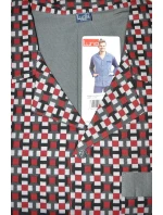 Piżama  dł/r 4XL męska model 20328315 - Luna