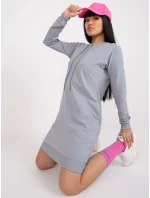 Šaty AP SK A 006.73 šedá Šaty AP SK A 006.73 šedá