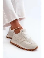 Dámské Tenisky Sportovní Boty Bílá Kalelia Dámské Tenisky Sportovní Boty Bílá Kalelia