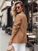 Dámské sako ELEGANTIS cappuccino FashionStreet PY0110 Dámské sako ELEGANTIS cappuccino FashionStreet PY0110