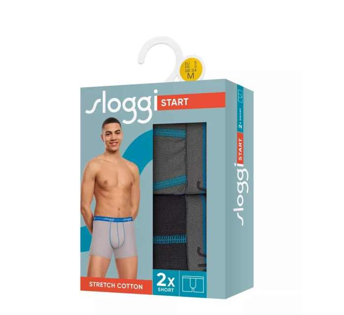 sloggi men Start Short C2P box - BROWN - SLOGGI BROWN - SLOGGI