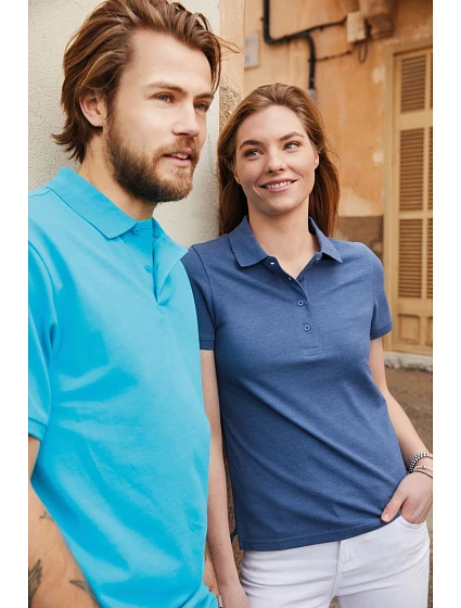 Pánské piqué polo z bio bavlny 02. royal model 22437862 - Daiber Pánské piqué polo z bio bavlny 02. royal model 22437862 - Daiber