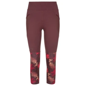 Dámské legíny Solas-w tmavě červená - Kilpi Dámské legíny Solas-w tmavě červená - Kilpi