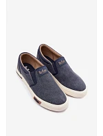 Pánské tenisky Slip On Lee Cooper LCW-26-02-4088 tmavě modré Pánské tenisky Slip On Lee Cooper LCW-26-02-4088 tmavě modré