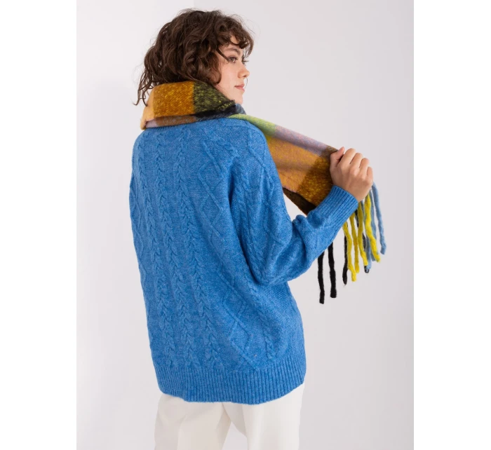 Šála AT SZ 2311501.90 černá a žlutá Šála AT SZ 2311501.90 černá a žlutá