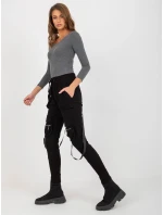 Teplákové kalhoty EM DR ES 21 595.23 černá Teplákové kalhoty EM DR ES 21 595.23 černá