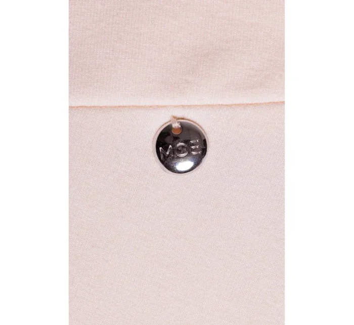 model 19660878 Přiléhavé mini šaty krémové - Moe