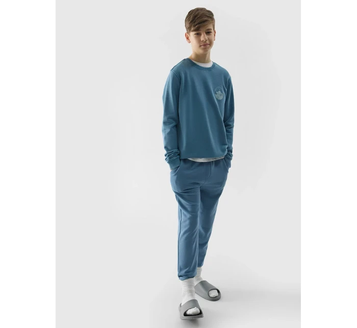 Chlapecké tepláky 4F - modré Chlapecké tepláky 4F - modré