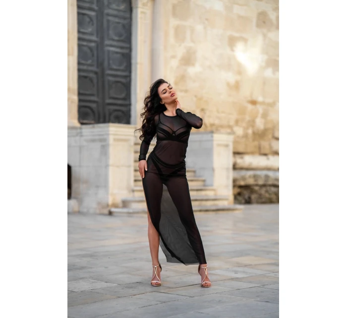 Dámské šaty model 21314651 černé - Axami