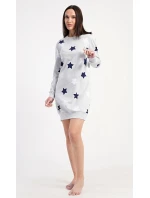 Dámské domácí šaty s dlouhým rukávem model 21417125 - Vienetta