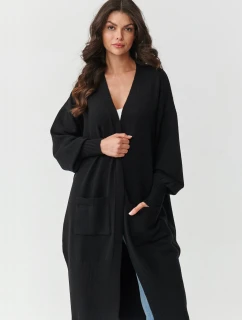 Svetr na zapínání  model 218107 Makadamia