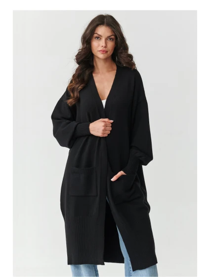 Svetr na zapínání  model 218107 Makadamia