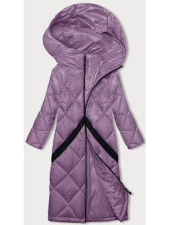 Růžová prošívaná dámská zimní bunda model 21245915 - Z-DESIGN