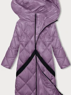 Růžová prošívaná dámská zimní bunda model 21245915 - Z-DESIGN