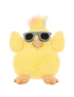 KUŘE SE SKLENICEMI 19CM JARNÍ DEKORACE