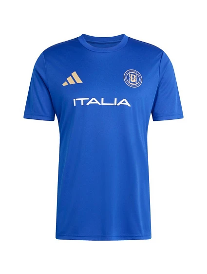 Pánské tričko Italy 26 Jersey blue model 22207879 pánské - ADIDAS Pánské tričko Italy 26 Jersey blue model 22207879 pánské - ADIDAS