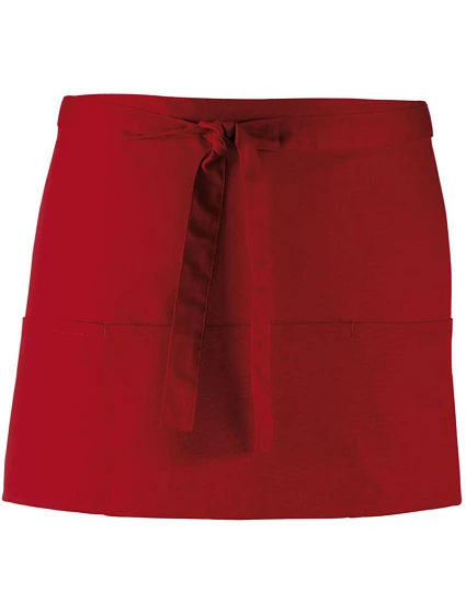 Premier PR 155 Krátká zástěra do pasu s kapsou "Colours" 39.0155 burgundy Premier PR 155 Krátká zástěra do pasu s kapsou "Colours" 39.0155 burgundy