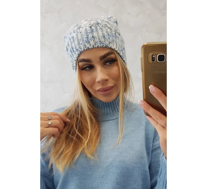 Fleecová čepice Adela K282 modrá Fleecová čepice Adela K282 modrá