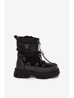 Dětské černé sněhule Adelisse