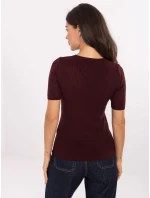 Jumper PM SW B 627.63 kaštanový