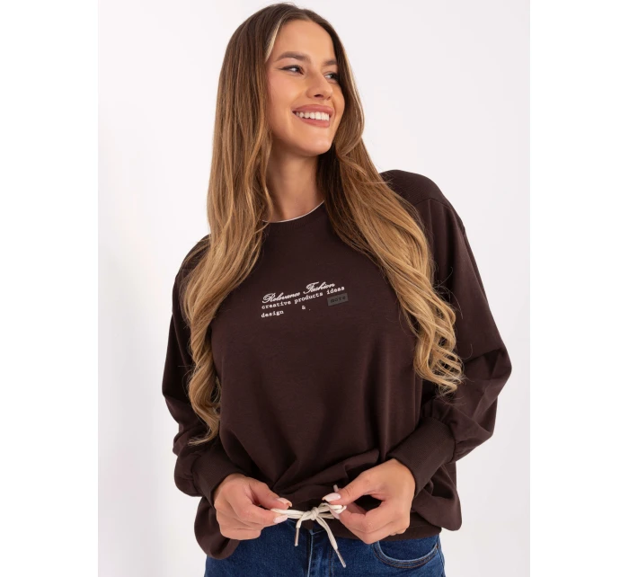 Bluza RV BL model 21319935 ciemny brązowy - FPrice