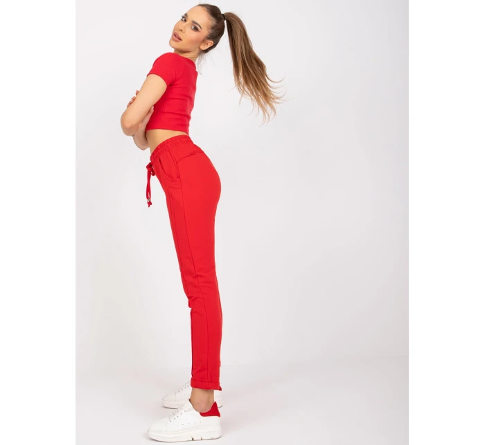 Tepláky RV DR 3589.08X červená