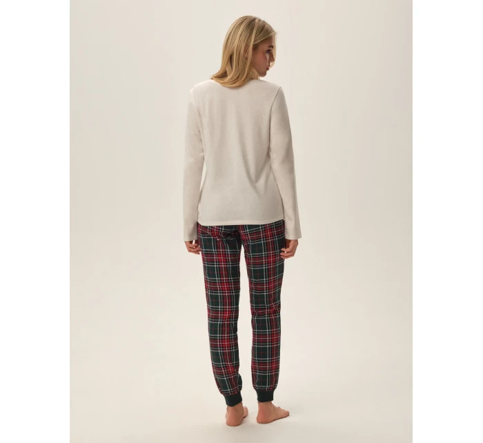 Dámské pyžamo Florencia 41902-80X Béžová - Henderson Ladies