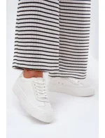 Dámské tenisky na platformě Big Star – bílé Dámské tenisky na platformě Big Star – bílé