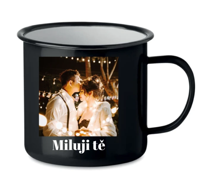 Personalizovaný retro plecháček s fotografií 