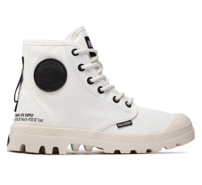 Dámské kotníkové boty Pampa HI  STAR W Ecru bílá  model 21025393 - Palladium