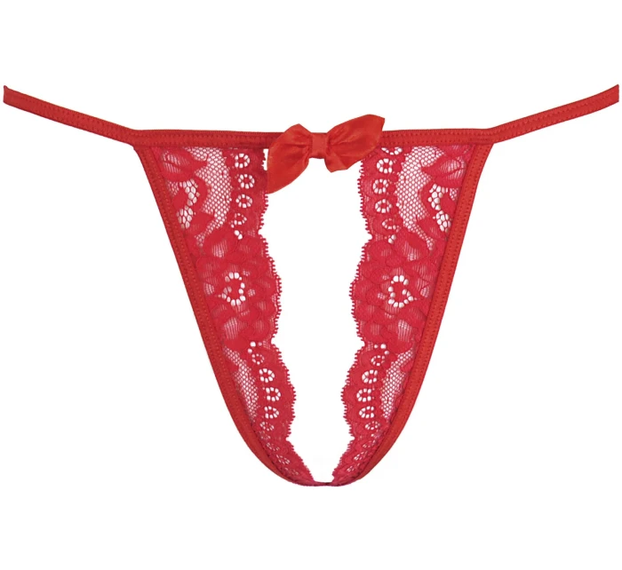 Tanga model 21937844 červená - Axami