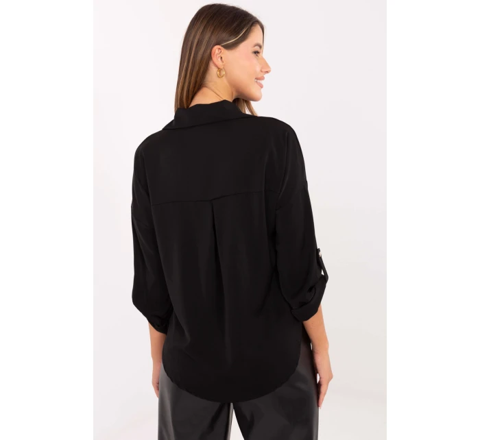 Košile s dlouhým rukávem model 219051 Rue Paris Košile s dlouhým rukávem model 219051 Rue Paris