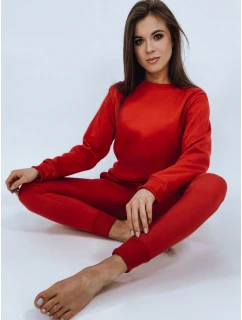 Dámská tepláková souprava červená Dstreet model 21962792 - FashionStreet