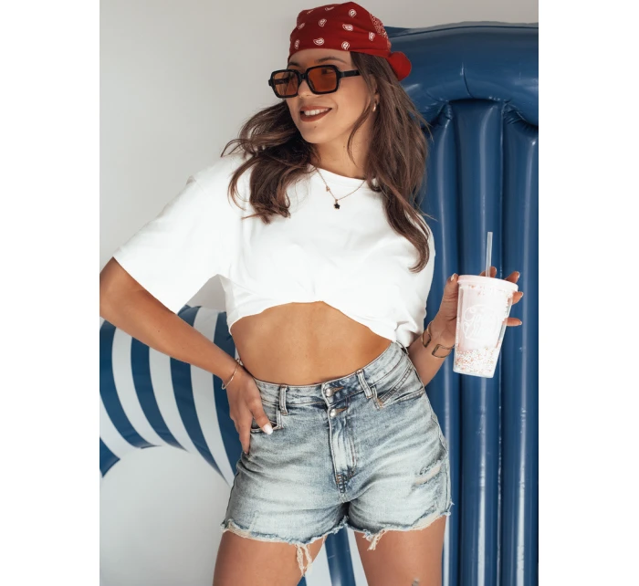 Dámské džínové šortky COOL DENIM blue FashionStreet SY0368